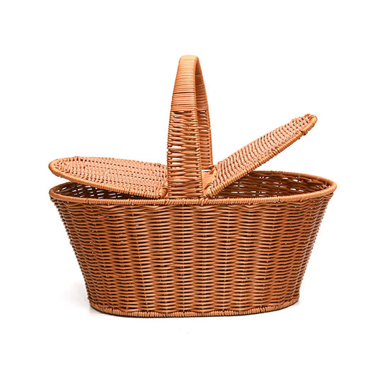 Water Hyacinth Picnic Basket