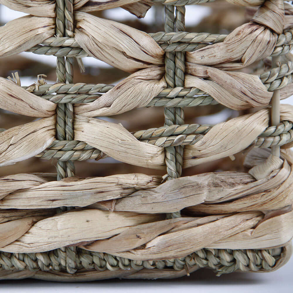 Custom wholesale storage basket with handles