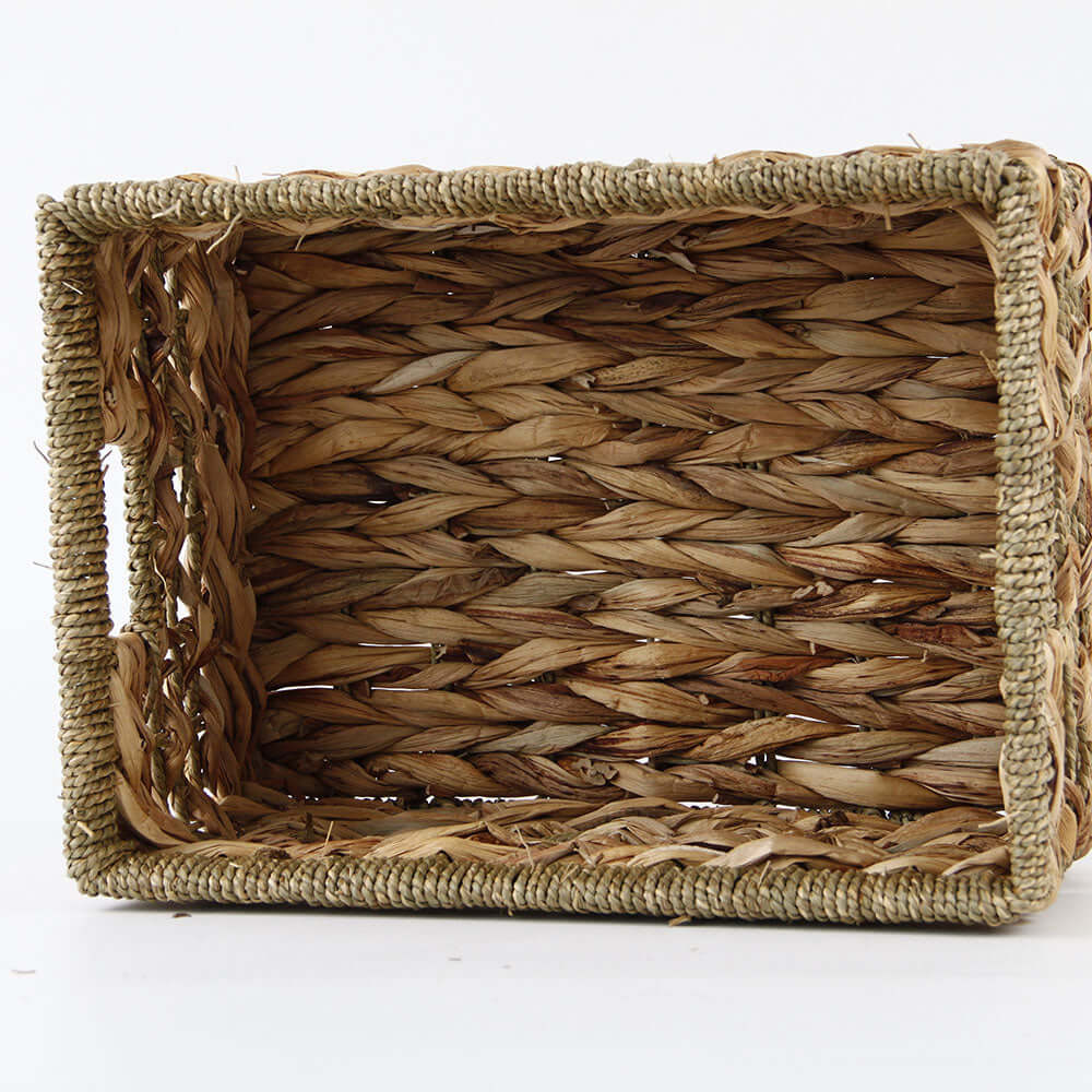Custom wholesale storage basket with handles