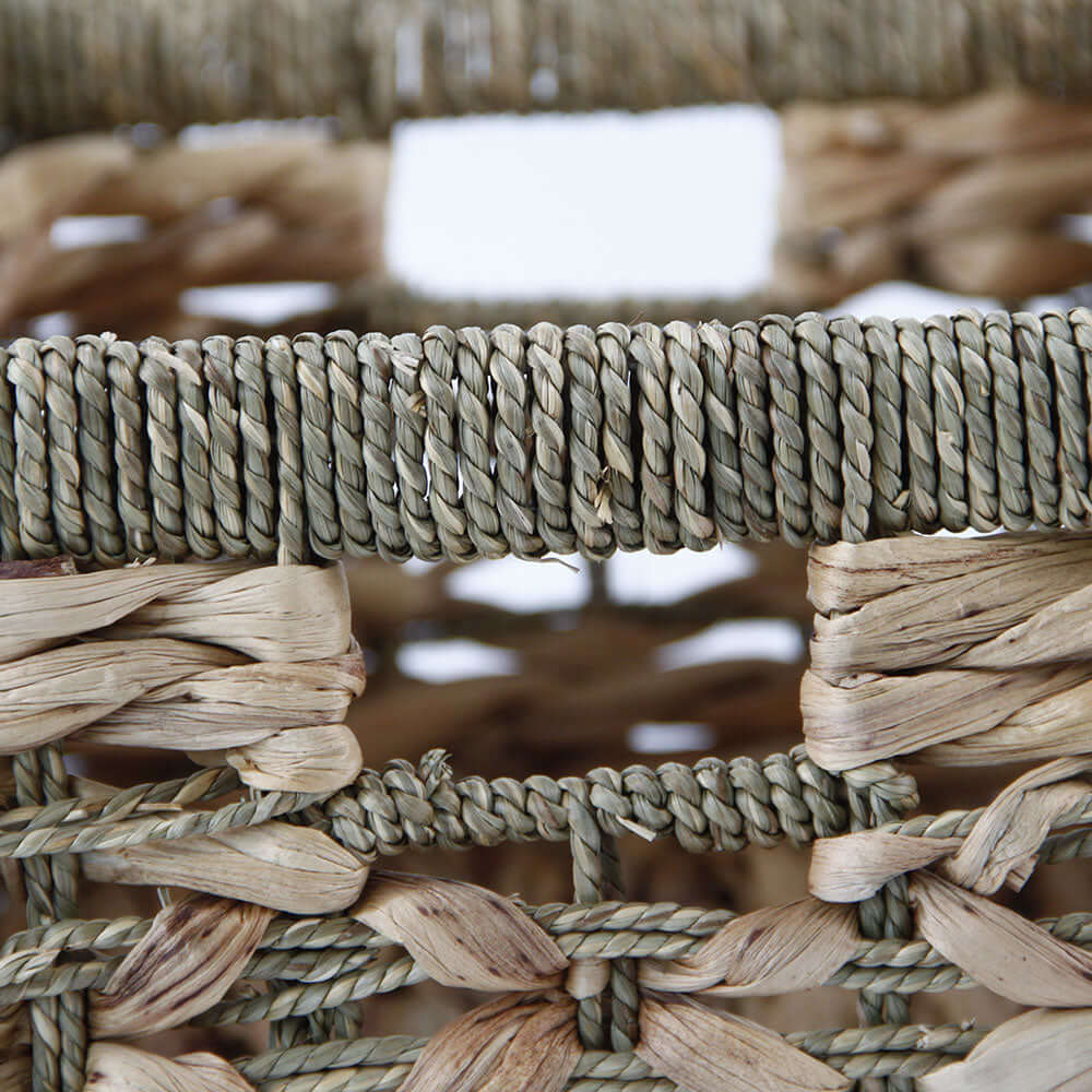 Custom wholesale storage basket with handles