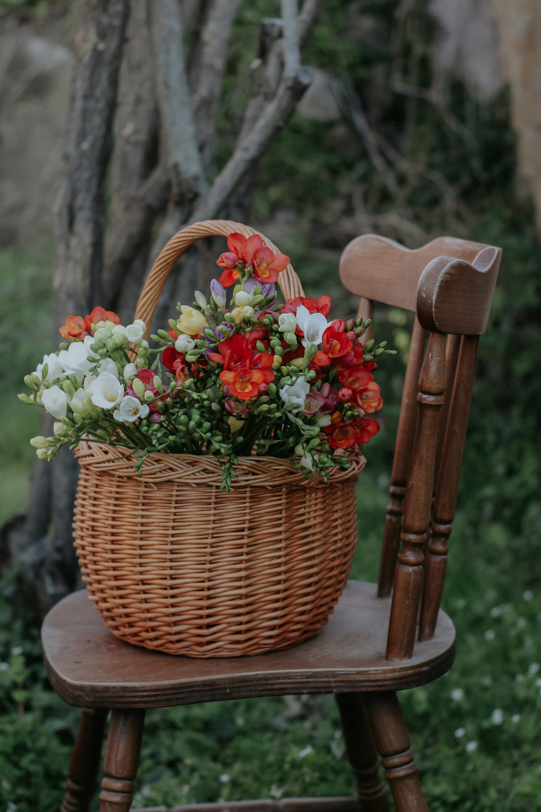 Luxury Handmade Wicker Flower Baskets Wholesale