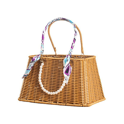 Natural Fiber Gift Basket