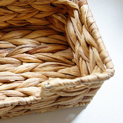 Water Hyacinth Storage Basket, 2 pieces