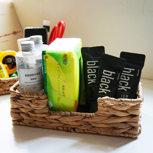 Water Hyacinth Storage Basket, 2 pieces