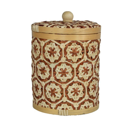 Gift Box Made From Weaving Bamboo